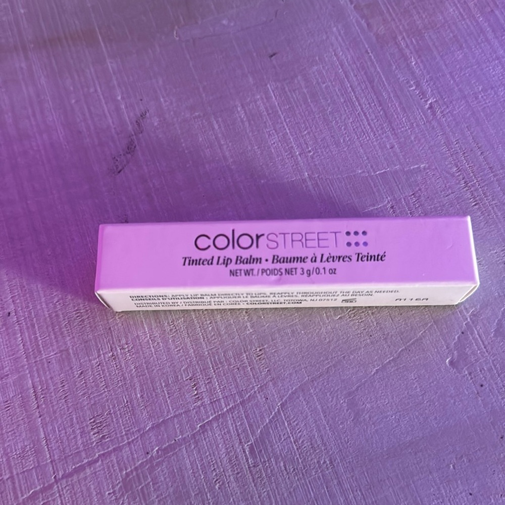 New Color Street Tinted Lip Balm